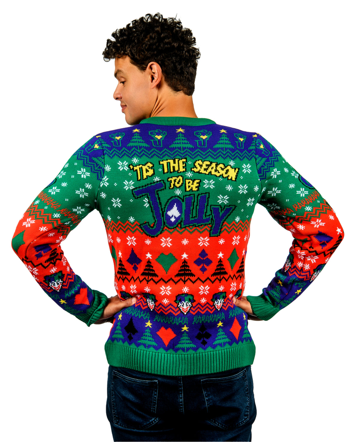 DC The Joker Christmas Jumper