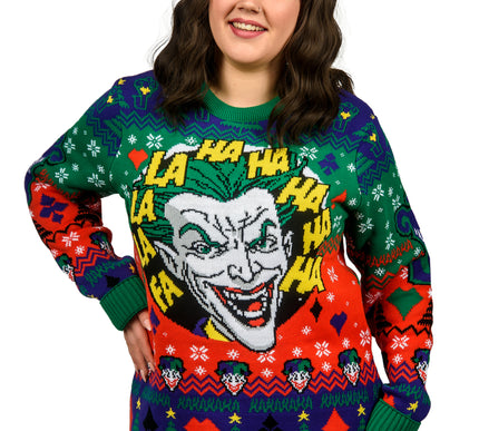 DC The Joker Christmas Jumper