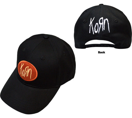 Korn Baseball Cap | Oval Logo & Back