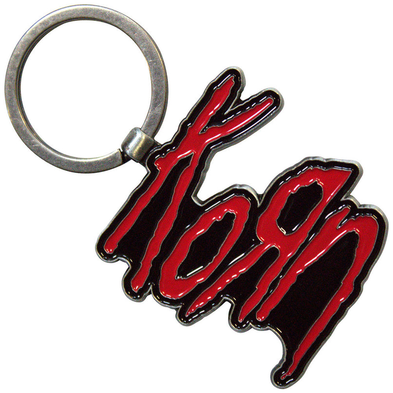 Korn Red logo Keyring