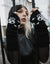 Pamela Mann Skull & Crossbones Fingerless Gloves