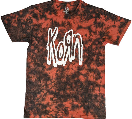 Korn Unisex T-Shirt | Logo Outline Wash Collection