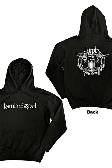 Lamb Of God Hoody | Skeleton Eagle (Back Print)