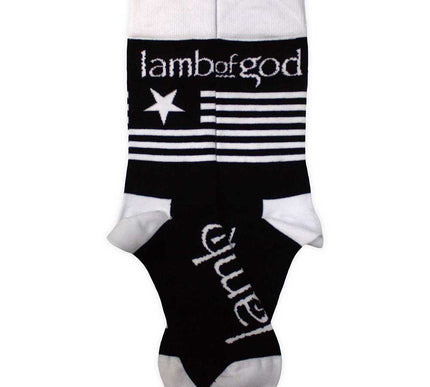 Lamb Of God Flag Socks