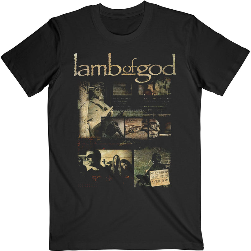 Lamb Of God T-Shirt | Album Collage