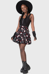 Killstar Lil Vampurr Skater Skirt