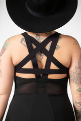 Killstar Liliths Blood Mesh Tunic Vest
