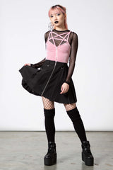 Killstar Lost In Sin Zip Top | PASTEL PINK