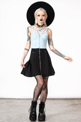 Killstar Lost In Sin Zip Top |PASTEL BLUE