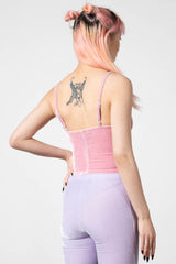 Killstar Lost In Sin Zip Top | PASTEL PINK
