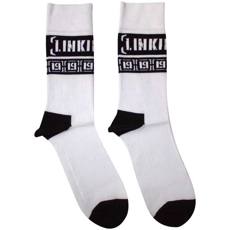 Linkin Park LP Repeat Socks | White