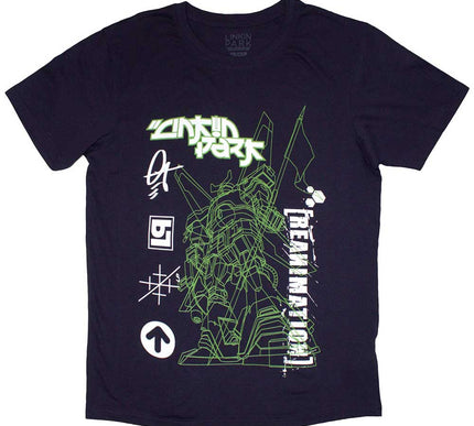 Linkin Park T-Shirt | Reanimation Robot Sketch