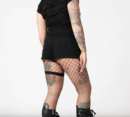 Killstar Malicia Lace-Up Top