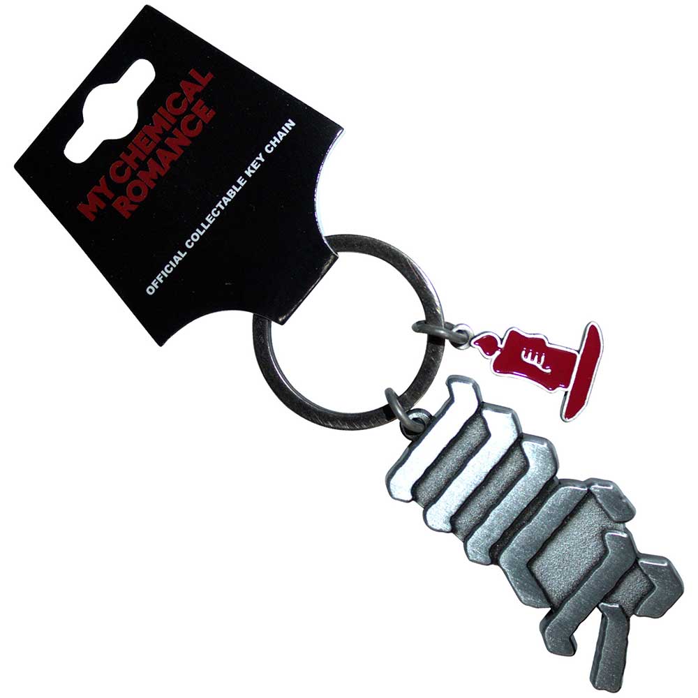 My Chemical Romance MCR Logo Candle Charm  Keyring