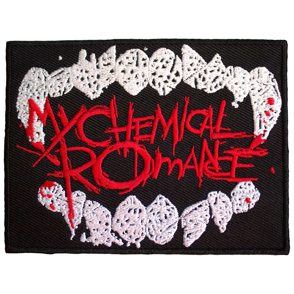 My Chemical Romance Patch | The Black Parade Logo Fangs