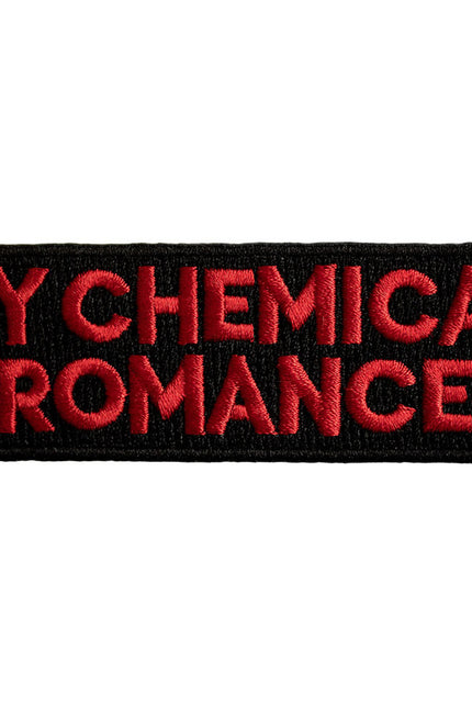 My Chemical Romance Text Logo Woven Patch
