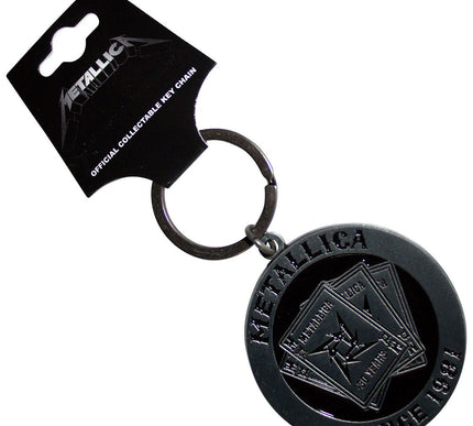 Metallica 30th Anniversary Playing Card Keyring