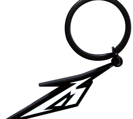 Metallica Black & White M Logo Keyring