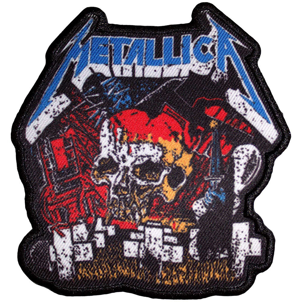 Metallica Printed Patch: Master Of Puppets