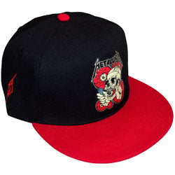 Metallica Cap | The Shortest Straw Red Eyes / Black