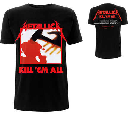 Metallica T-Shirt | Kill Em All Tracks