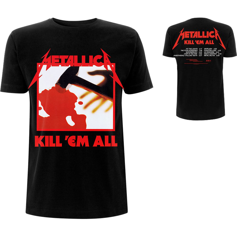 Metallica T-Shirt | Kill Em All Tracks
