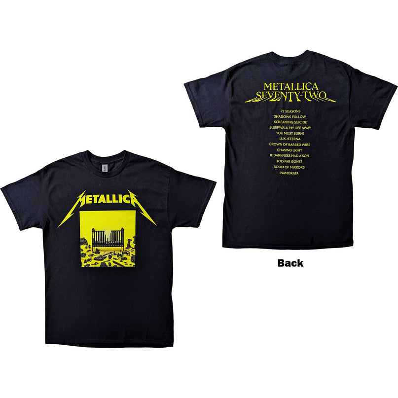 Metallica T-Shirt | 72 Seasons Squared Cover