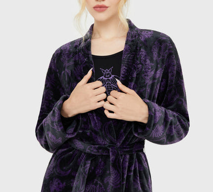 Killstar Midnight Moth Robe