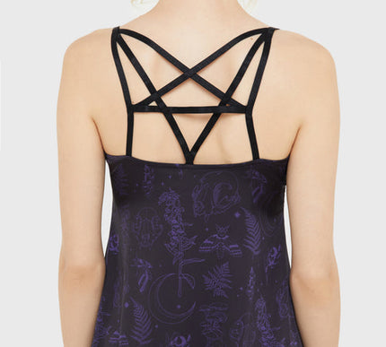 Killstar Midnight Moth Slip Dress