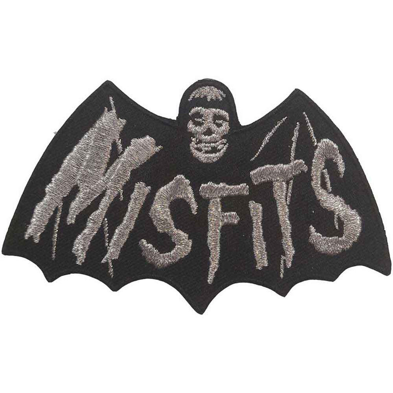 Misfits Bat Logo Woven Patch