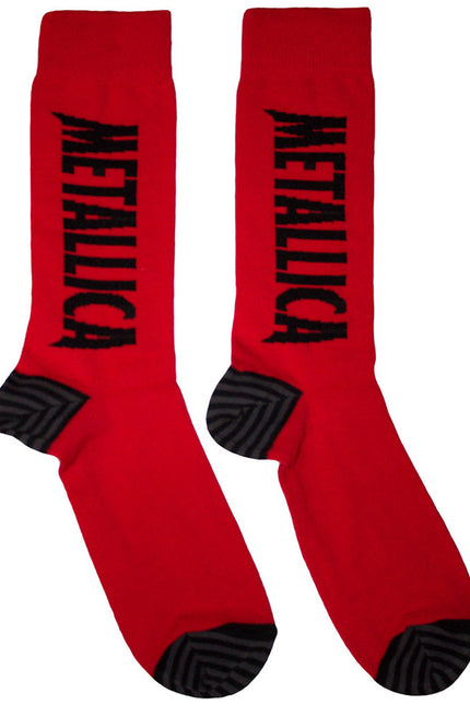 Metallica Socks | Stressed Logo