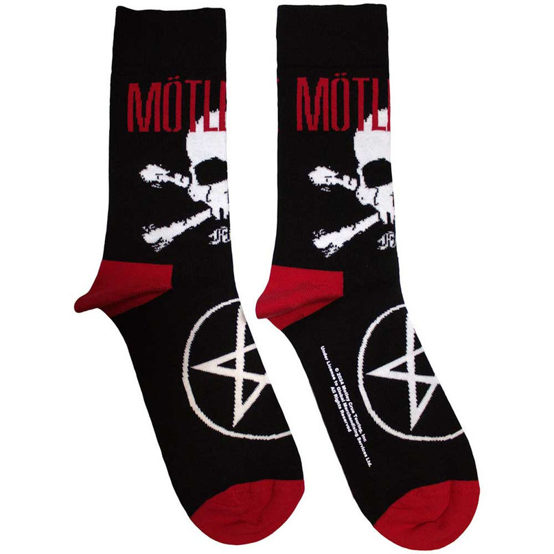 Motley Crue Socks | Skull & Crossbones