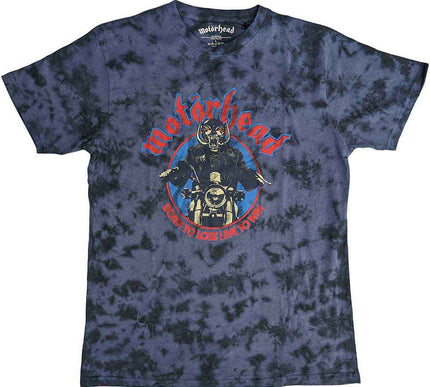 Motorhead T-Shirt | Born To Lose Biker (Navy Blue)