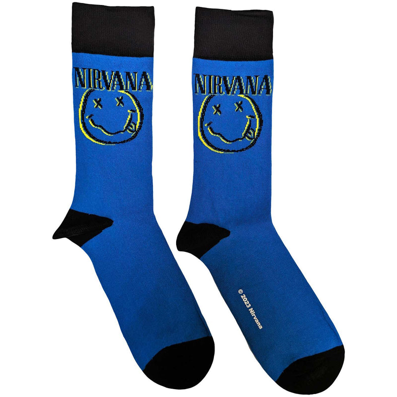 Nirvana Socks | Inverse Happy Face