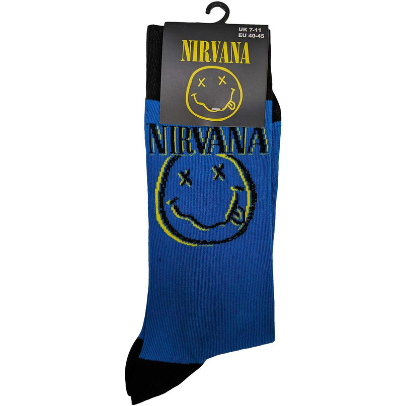 Nirvana Socks | Inverse Happy Face
