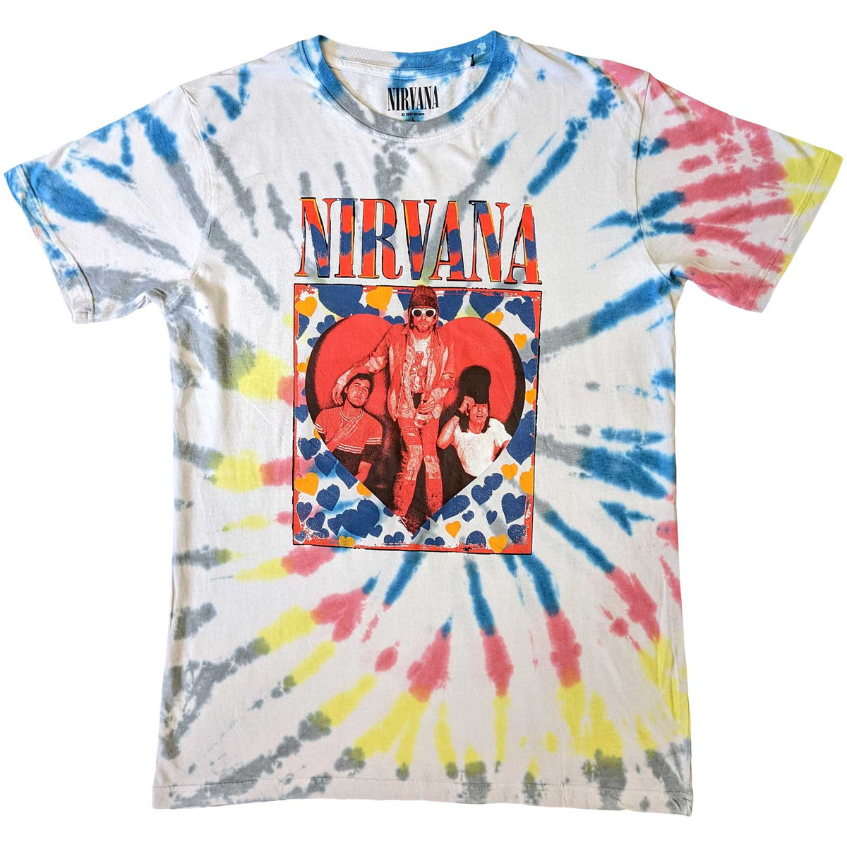 Nirvana T-Shirt | Heart Dip Dye