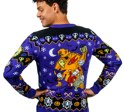 The Nightmare Before Christmas Jack & Sally Christmas Jumper