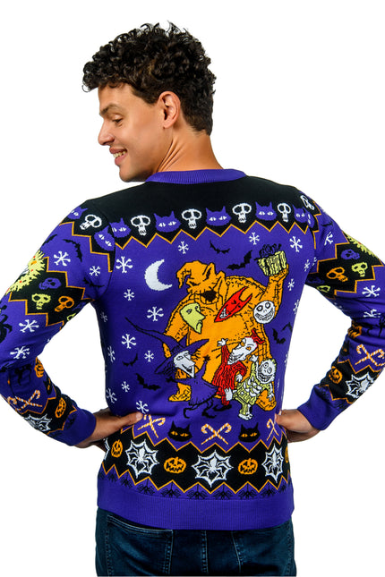 The Nightmare Before Christmas Jack & Sally Christmas Jumper
