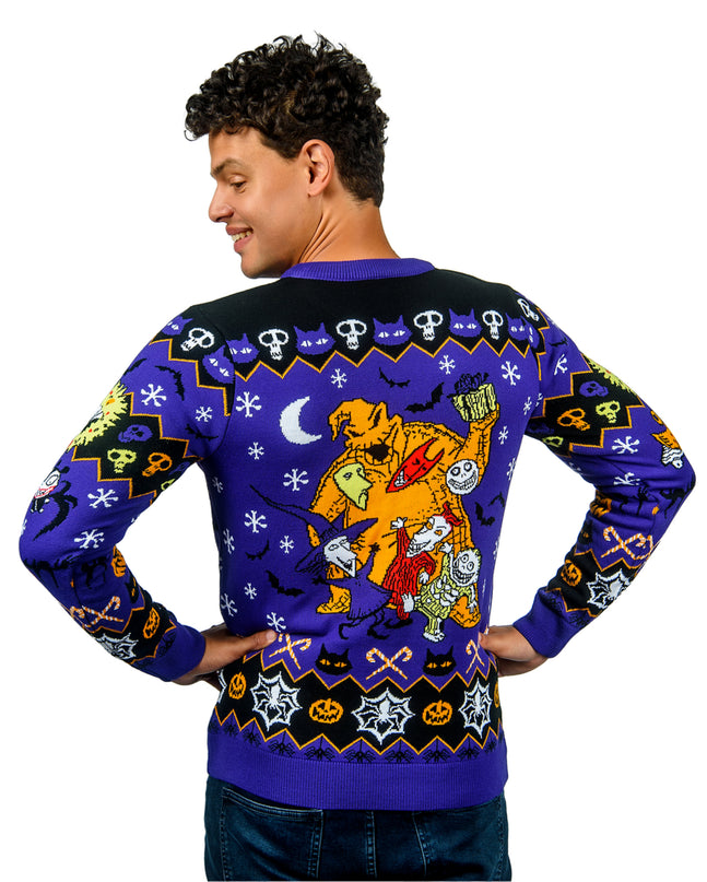 The Nightmare Before Christmas Jack & Sally Christmas Jumper