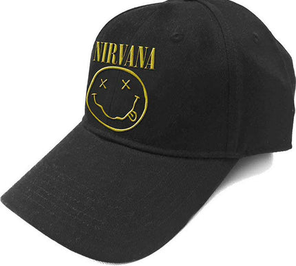 Nirvana Cap | Logo & Happy Face