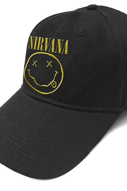 Nirvana Cap | Logo & Happy Face