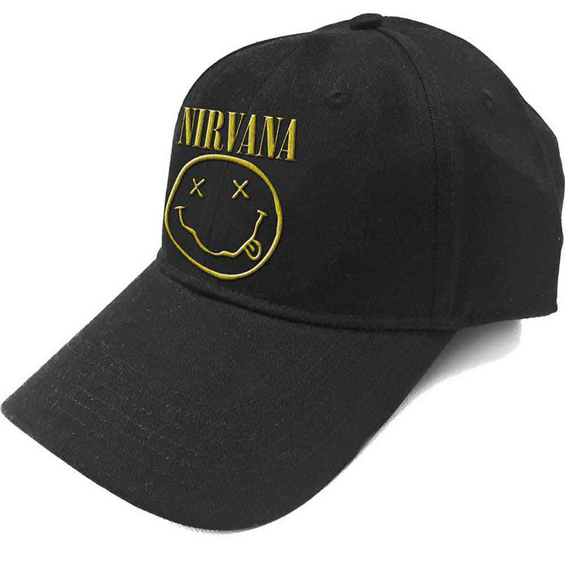 Nirvana Cap | Logo & Happy Face