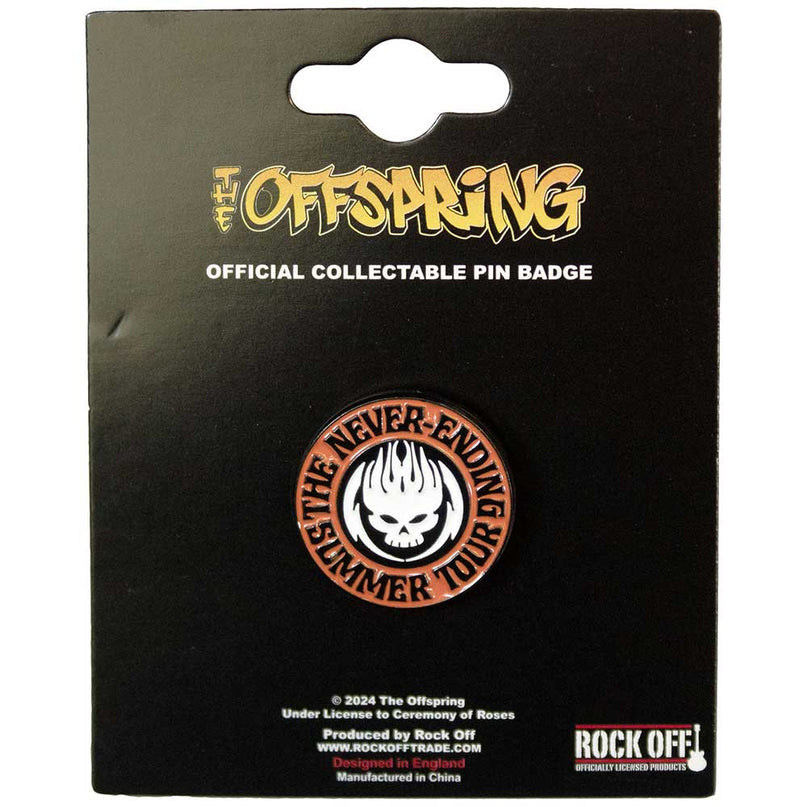 The Offspring Never Ending Summer Tour Pin Badge