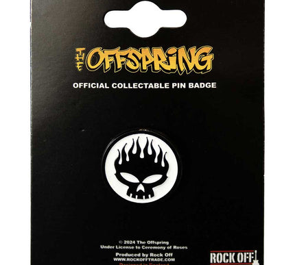 The Offspring Skull Pin Badge