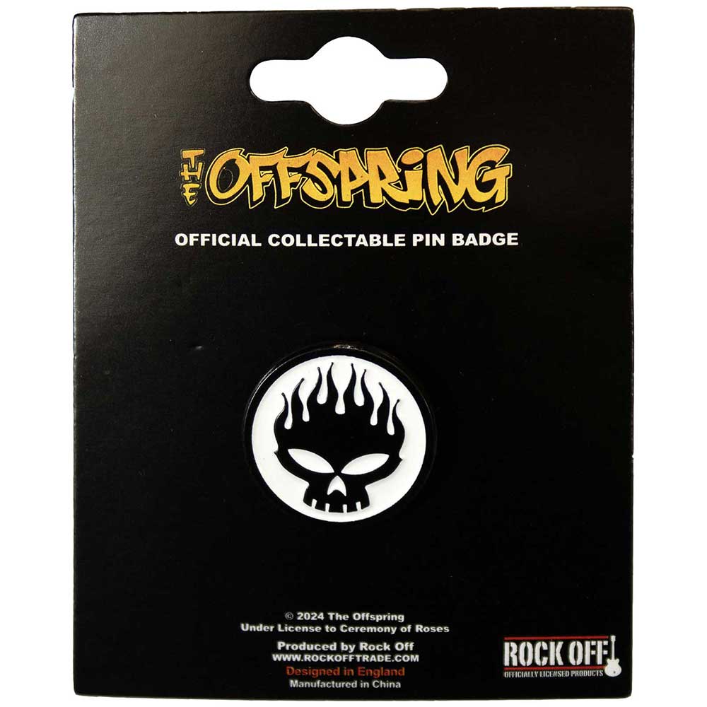 The Offspring Skull Pin Badge