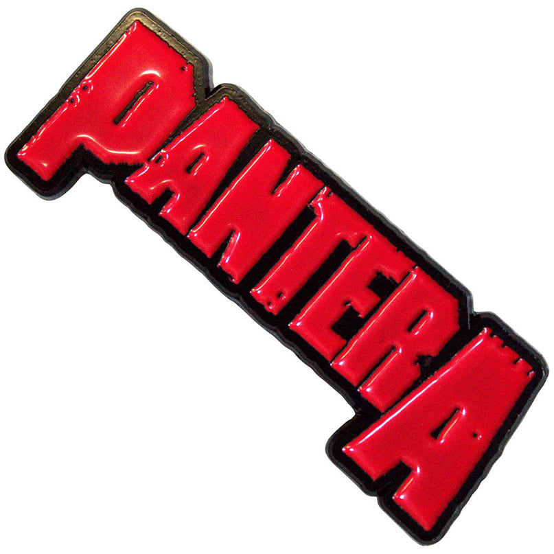 Pantera Red Logo Pin Badge