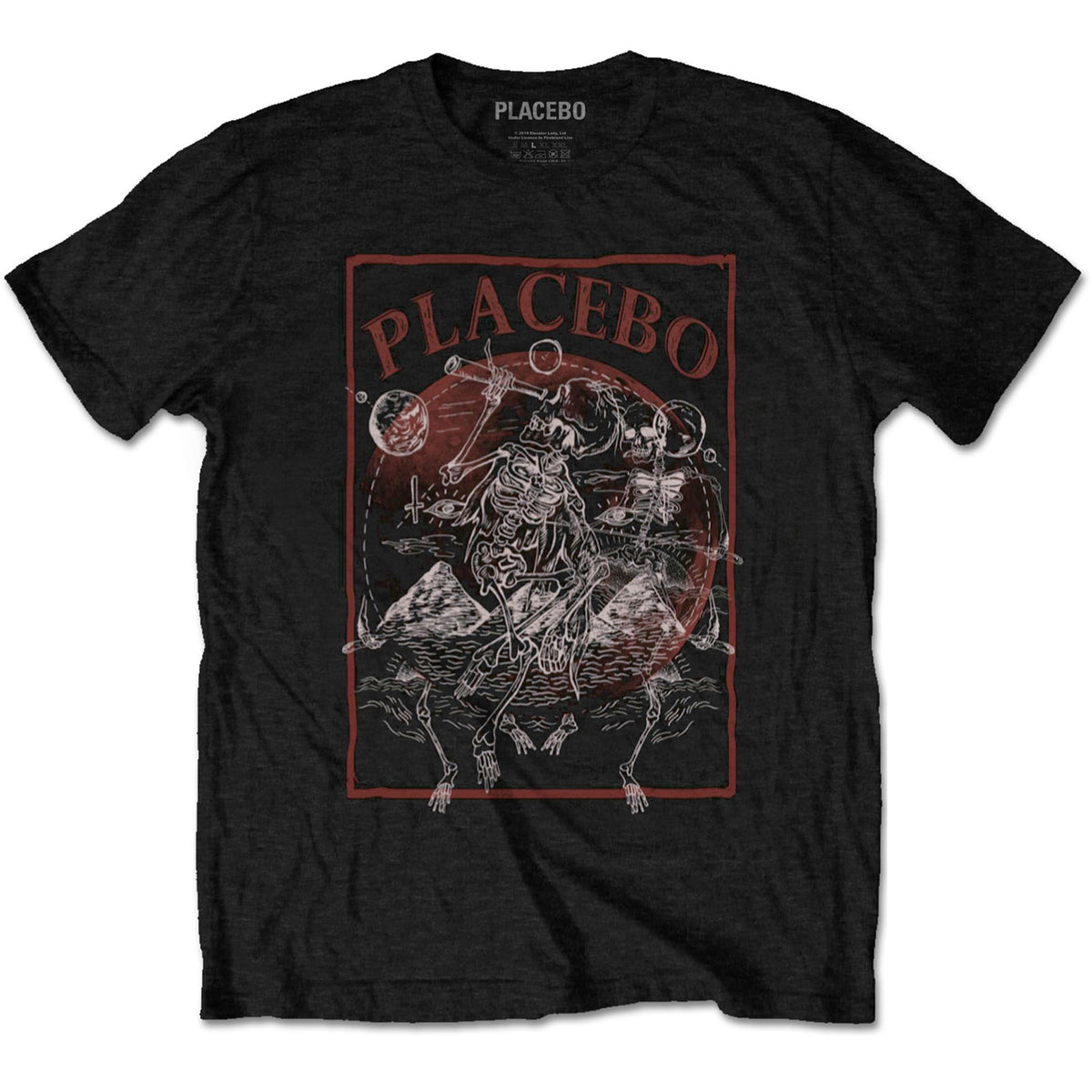 Placebo T-Shirt | Astro Skeletons