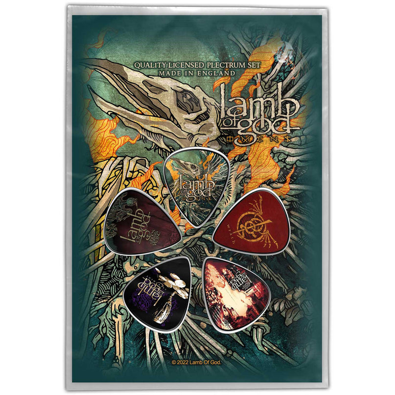 Lamb Of God Plectrum Pack | Omens