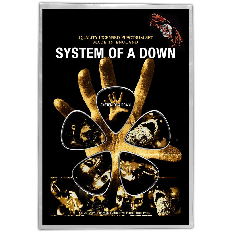 System Of A Down Plectrum Pack | Hand
