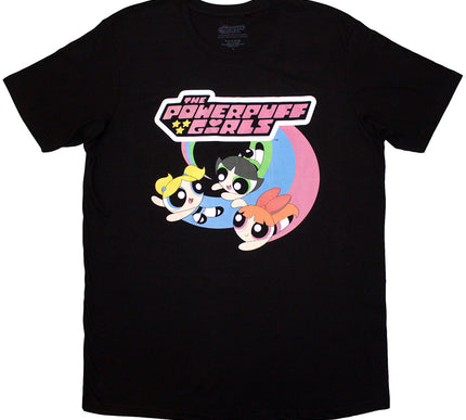 Powerpuff Girls T-Shirt | Trio Flying Logo